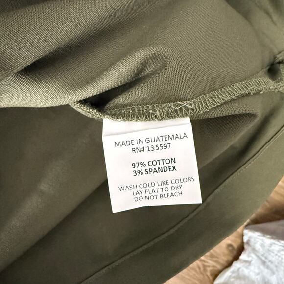 NWT Albion Womens Hamptons Dress, Olive Canvas, XXL - Picture 4 of 5